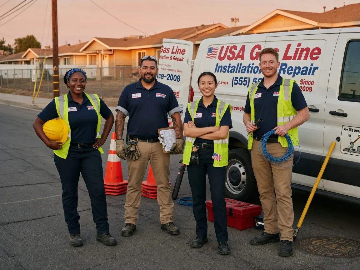 Gas Line Installation company in Wampum, PA